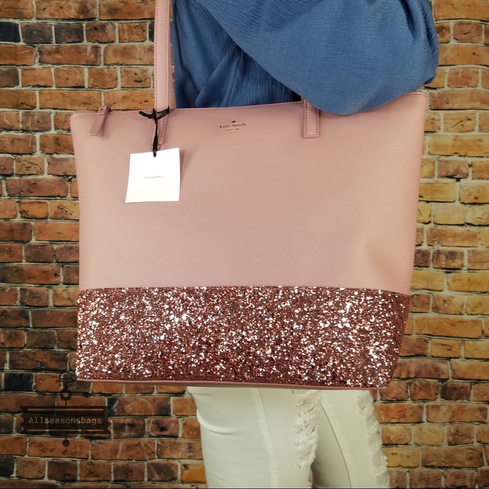 Kate spade LARGE Penny Greta Court Peony Tote Bag - Picture 2 of 5